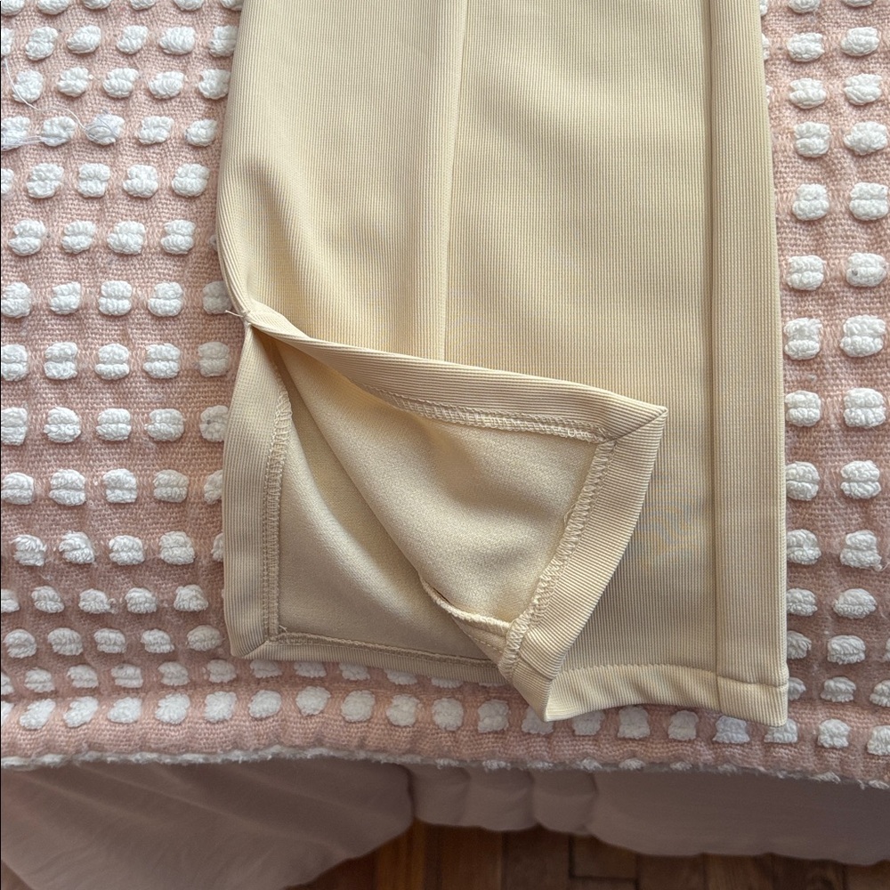 En Saison Tan/Cream Trousers - Picture 3 of 6